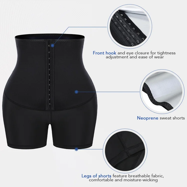 Sweat Sauna Pants Body Shaper Weight Loss Slimming Pants Waist Trainer Shapewear Tummy Hot Thermo Sweat Leggings Fitness Workout shapewear bodysuit