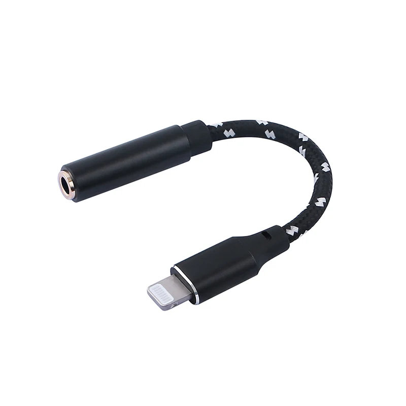 Jcally-hi-fi Fone Amplificador Jm08l Adaptador Lightning Mfi Cabo para Iphone C101 Dac Stands 35 Milímetros Banhado a Prata