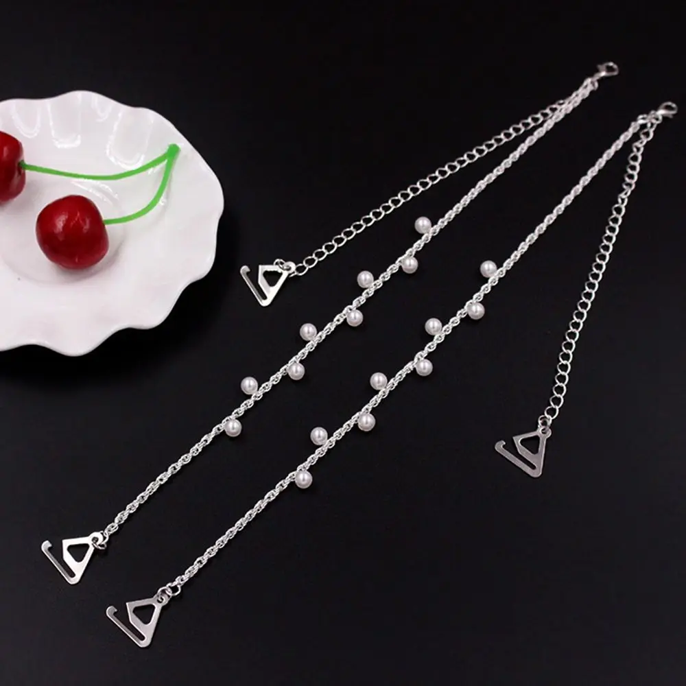 

Invisible Shoulder Strap Summer Metal Chain Wedding Pearl Shoulder Strap Intimates Accessories Brassiere Straps Women Bra Belt