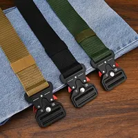 1Pc/2Pcs Versatile Men's Tactical Belts-Durable, Adjustable Design-For Outdoor Sports Enthusiasts，Pair with Jeans，For Men Women 2