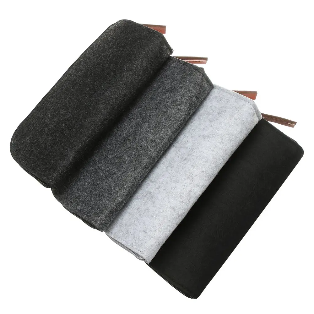 Multifunctional Wool Felt Cloth Zipper Portable Glasses Case Bag Sunglasses Case Box Soft Portatives Protector Eyeglasses Pouch