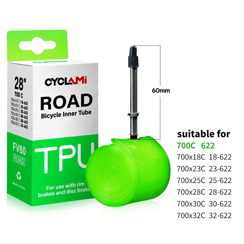 

Bicycle Ultra Light TPU Inner Tube Presta Valve Mountain Bicycle Road Mountain Bicycle Riding Accessories