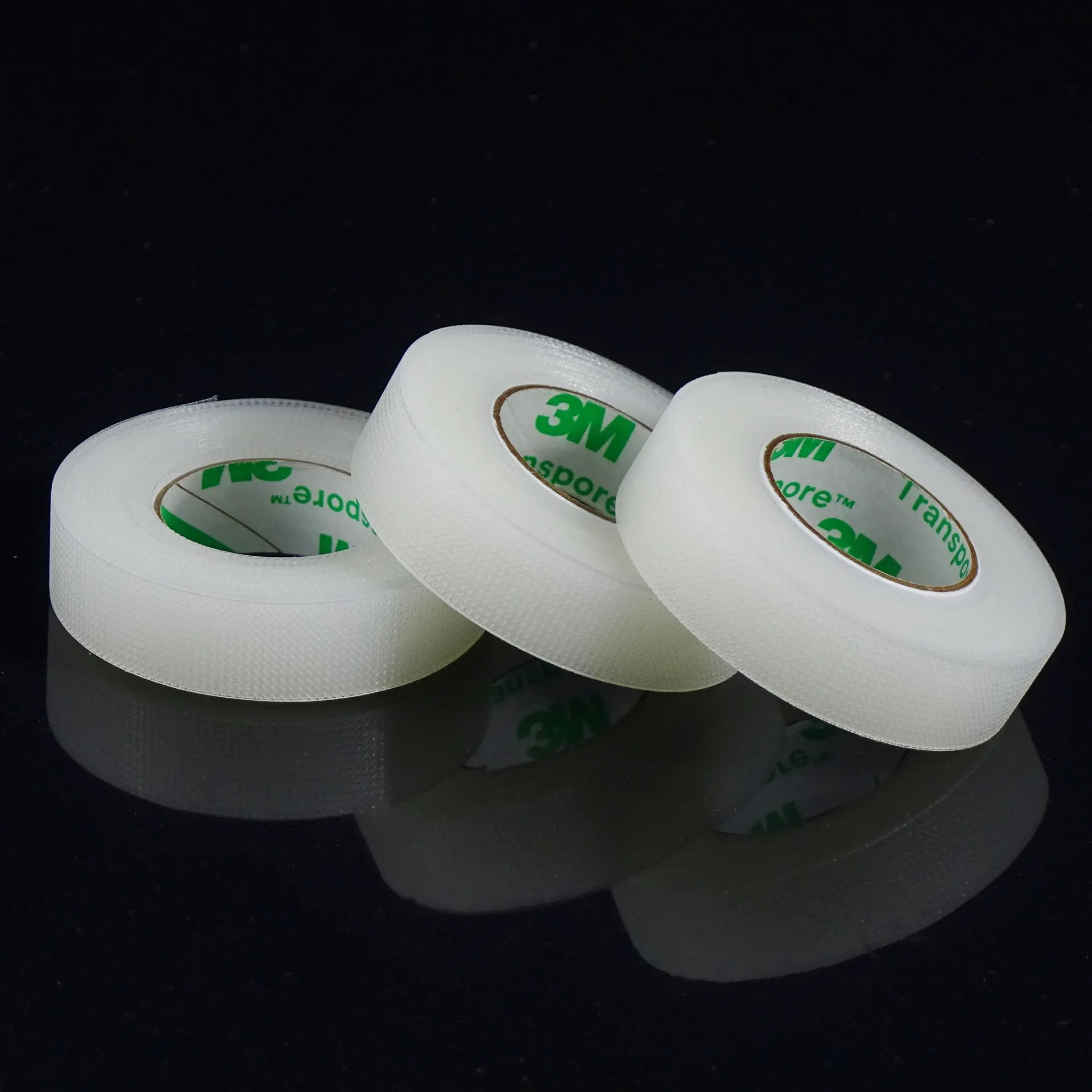 24 Pcs 3 Transpore Tape PE Breathable Tapes for Lash Extension Surgical Paper Tape 1527C-0 1/2" 10yd 9.1m 1.2cm Width Makeup 2