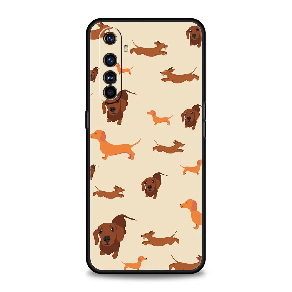 Cute Dachshund and Bulldog Design Phone Case Cover
