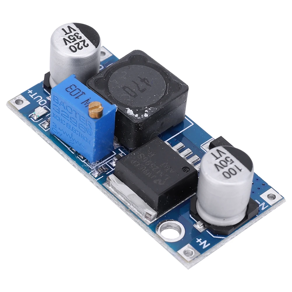 LM2596S 컨버터 스텝다운 모듈 전원 공급 장치 DC-DC 컨버터 전원 공급 장치 스텝다운 모듈 3A 3.2V-46V