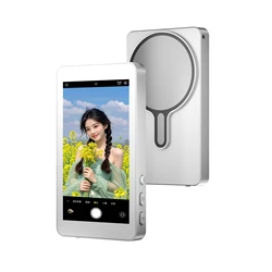 Magnetic Wireless Selfie Screen for Vlogging and Live Streaming (White)