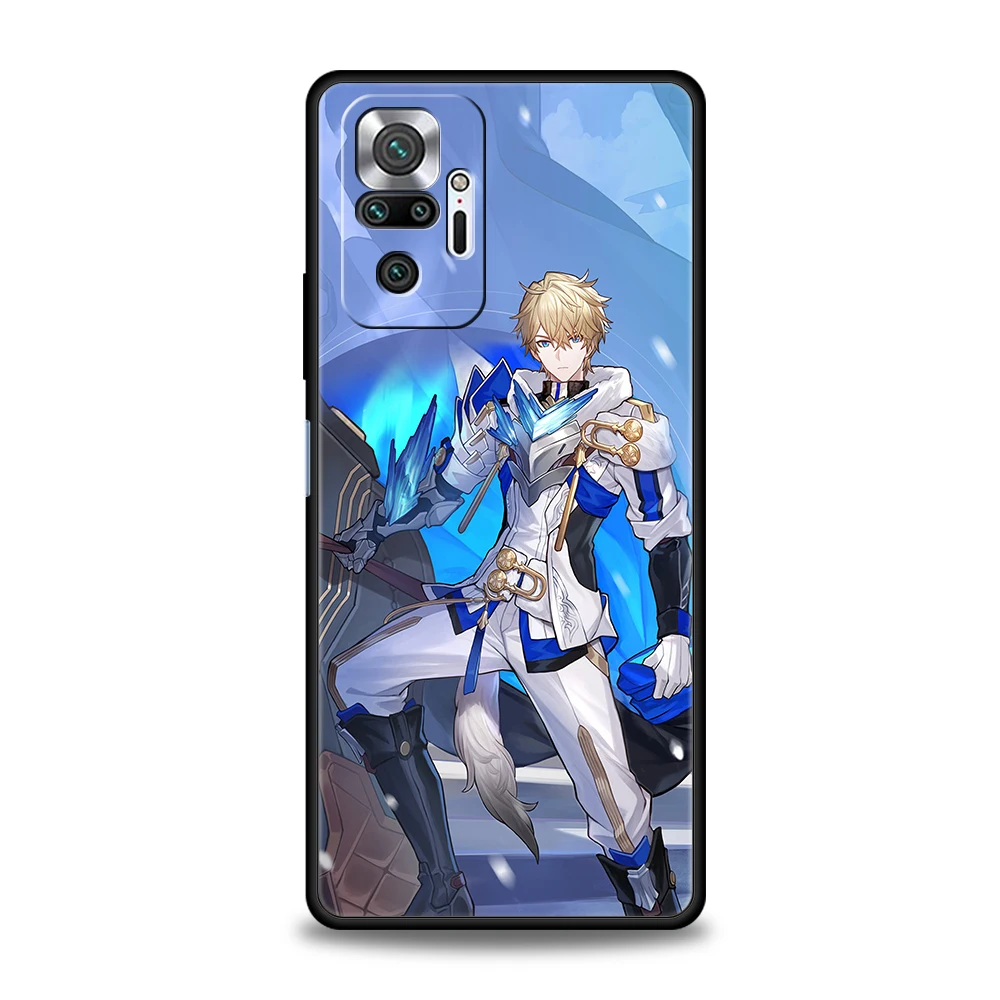 Honkai Star Rail Blade & Jing Yuan Themed Phone Case for Xiaomi Redmi Note – Stylish Protective Cover