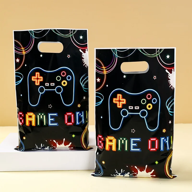 10/25 stücke Videospiel Geschenk Taschen Spiel Geburtstag Party Dekoration Spiel Auf Goodie Taschen Candy Tasche Baby Dusche Kinder Gefälligkeiten geschenke – Detail 8