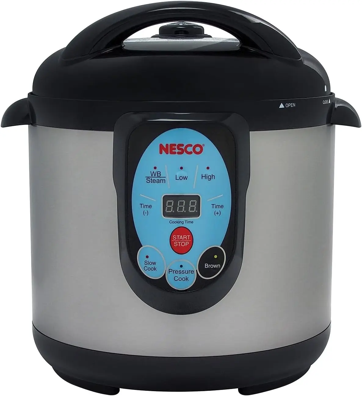 NPC-9 Smart Electric Pressure Cooker and Canner, 9.5 Quart, Stainless Steel