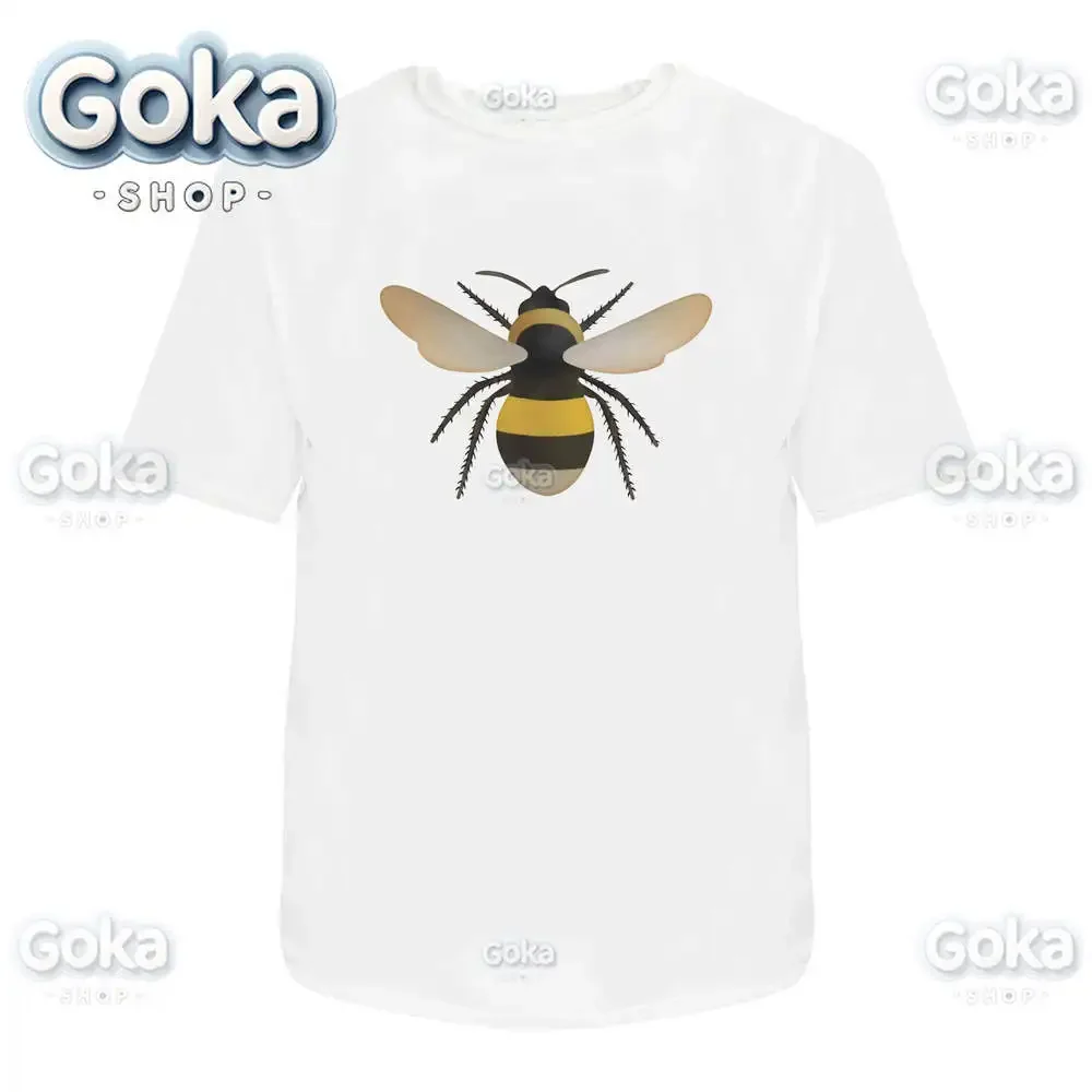 thumbnail image 1 of Camisetas con gráficos de abejas, ropa para hombre, nuevas camisetas y tops, camisetas de algodón para mujer, camisetas estampadas, ropa Y2K, lindas y divertidas camisetas, 1 of 7