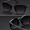 -1/-1.5/-2/-2.5/-3/-3.5/-4 Myopia Sunglasses Women ForNearsighted Glasses Classic Oval Metal Frame Sunglasses For Myopia oculos 6