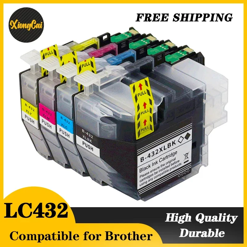 

LC432 LC432XL Φ Совместимый картридж для струйных чернил для Brother LC-432XL J5740DW J6540DW LC-432 J6740DW