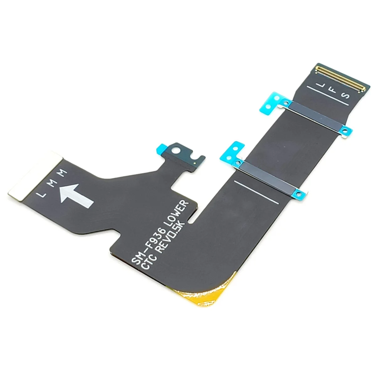 1 paio di cavi flessibili ad asse rotante per Galaxy Z Fold4 SM-F936B parti di ricambio per riparazione cavi flessibili per display mobile-Electro - Image 2