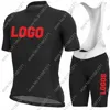 2024 Custom DIY Cycling Jersey Set Black Factory Cycling Clothing Road Bike Shirts Suit Bicycle Bib Shorts MTB Wear Ropa 3