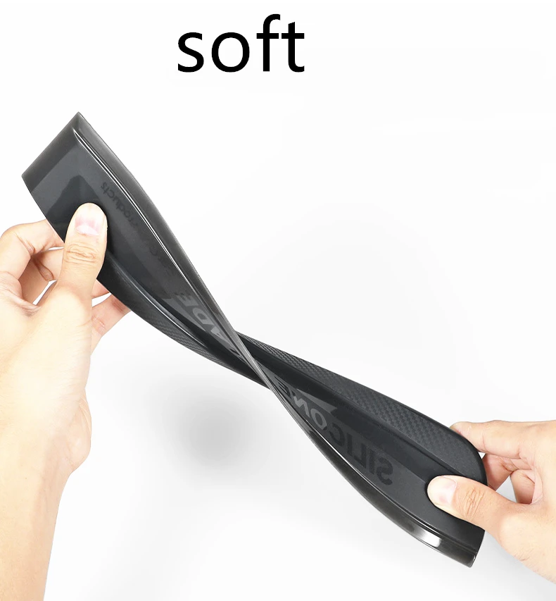 Silicone Squeegee Soft Handy Non-Scratch No Noise No Damage Paint Car Wrap Tools Supplies For Water Window Wiper Drying Blade