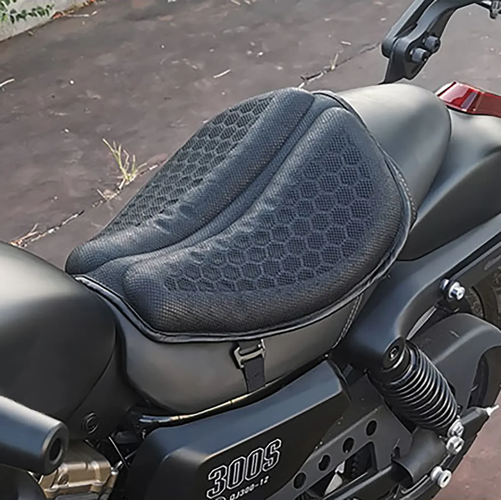 Motorcycle Seat Cushion Comfort Air Motorbike Scooter Seat Pad Cover  Breathable