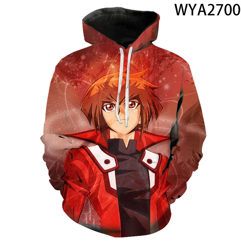 New Casual Yu Gi Oh Men Women Children Sweatshirts 3D Printed Pullover Hoodies Long Sleeve Boy Girl Kids Streetwear Jacket