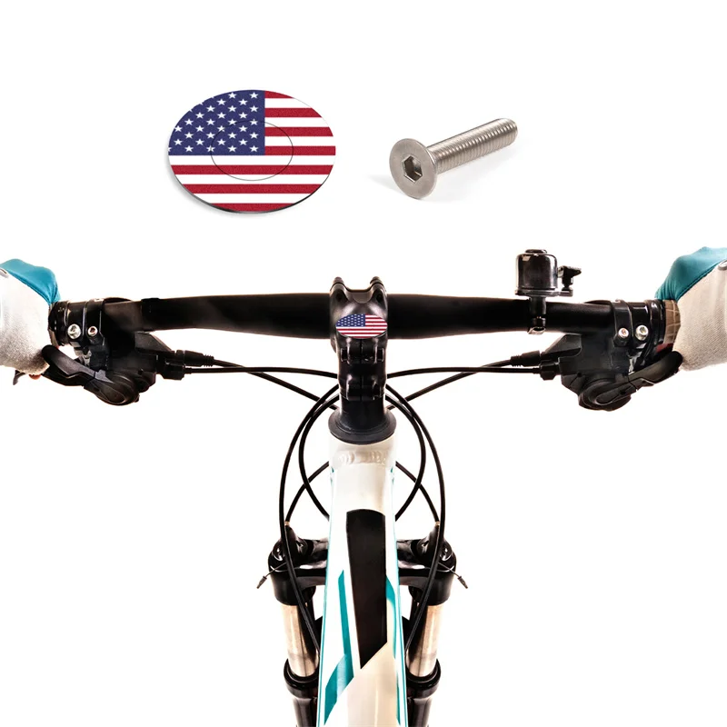CHOOEE MTB Rennrad Schüssel Abdeckkappen Fahrrad Vorbau Gabel Abdeckung Radfahren Headset Top Cap Zubehör – Detail 4