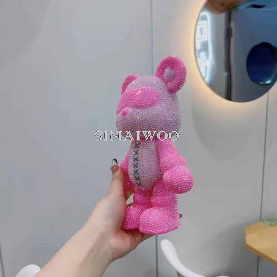 DIY Strass Puppe Raum Bär Statue Kristall Tier Handwerk Diamant Malerei Kreuz Stich Mosaik Bling Hause Dekorative Geschenk – Detail 21