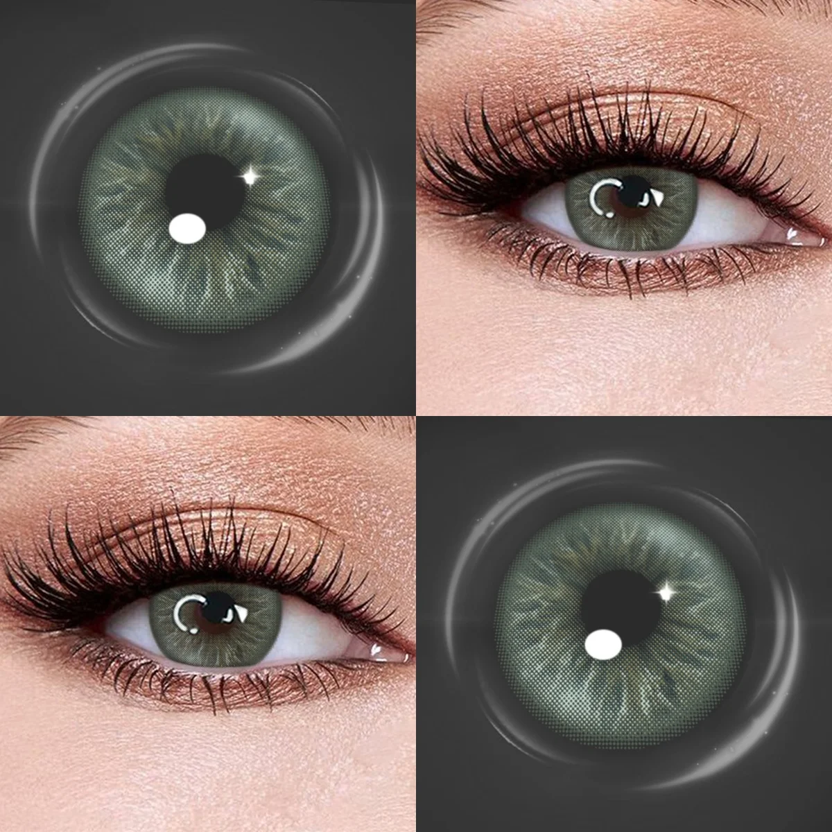 Vibrant Blue Colored Contact Lenses - Ideal for Daily Eye Makeup & Everyday Wear