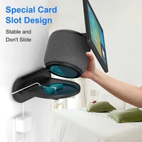 LINGYOU Wall Mount for Alexa Echo Show 10 & 11, Echo Studio Stand Rotatable Space Saving Bracket Assistants Bracket Shelf