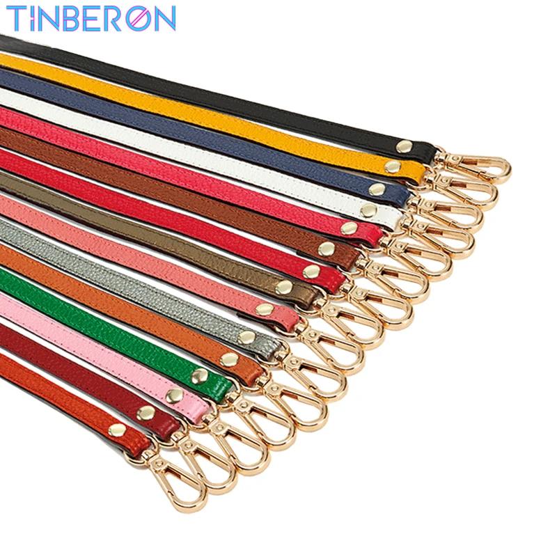 CustomizableLengthBagStrapTINBERONLycheeLeatherThinShoulderBag