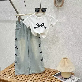 Girls Summer Jeans Set 1
