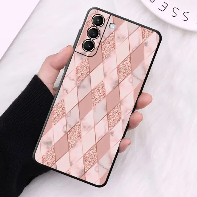 thumbnail image 1 of Gold Rose Love Heart phone Case for Huawei P Smart Z P30 Lite P40 Lite E P30 Pro P20 Lite P10 P50 Pro P10 Lite Silicone cover, 1 of 5
