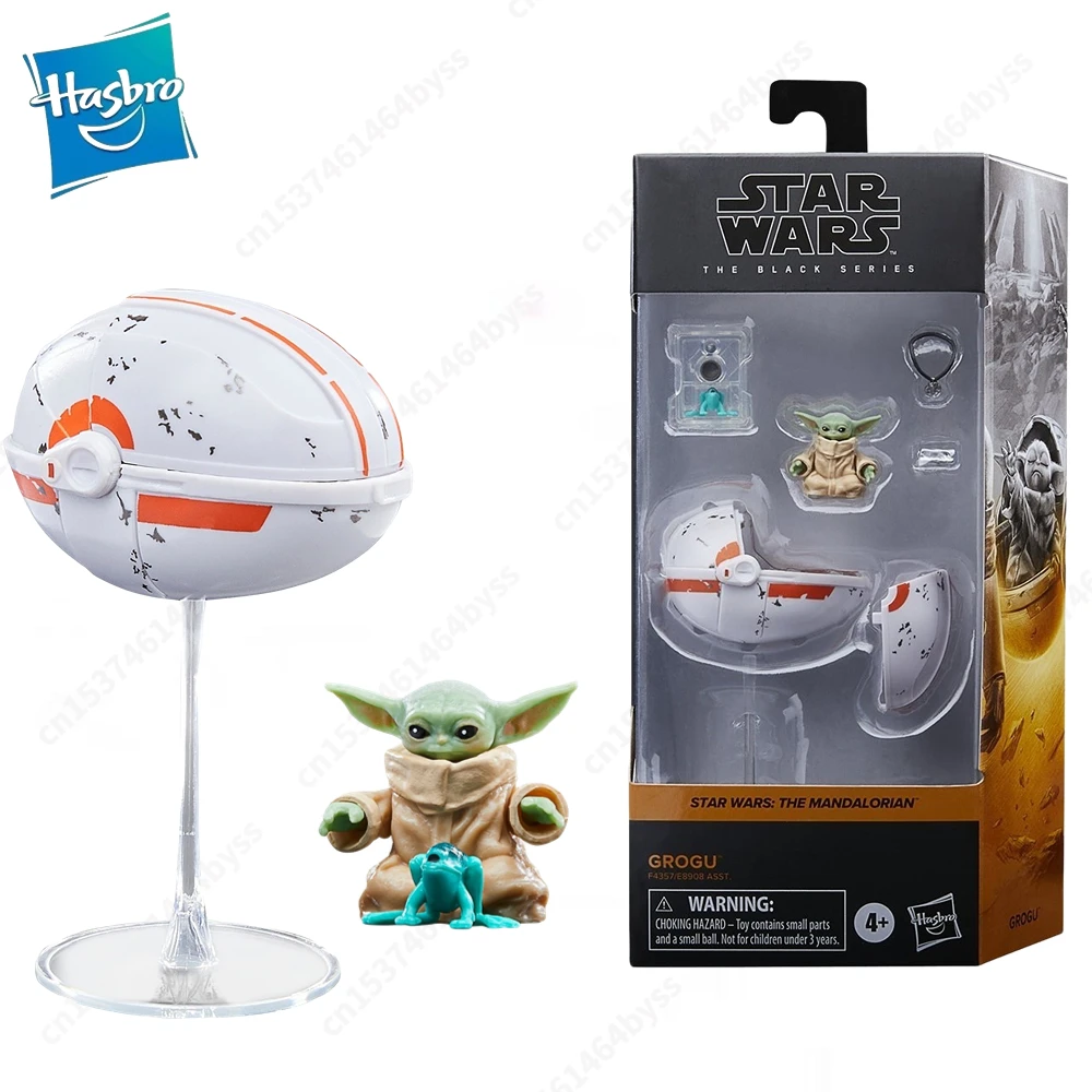 

In Stock Hasbro Star Wars Black Series Grogu Baby Yoda The Mandalorian Action Figure Model Toy Collection Hobby Gift