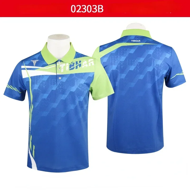 Original tibhar Sport t-shirts ,quick dry sports jersey for men women ,polo,short sleeve tops clothes