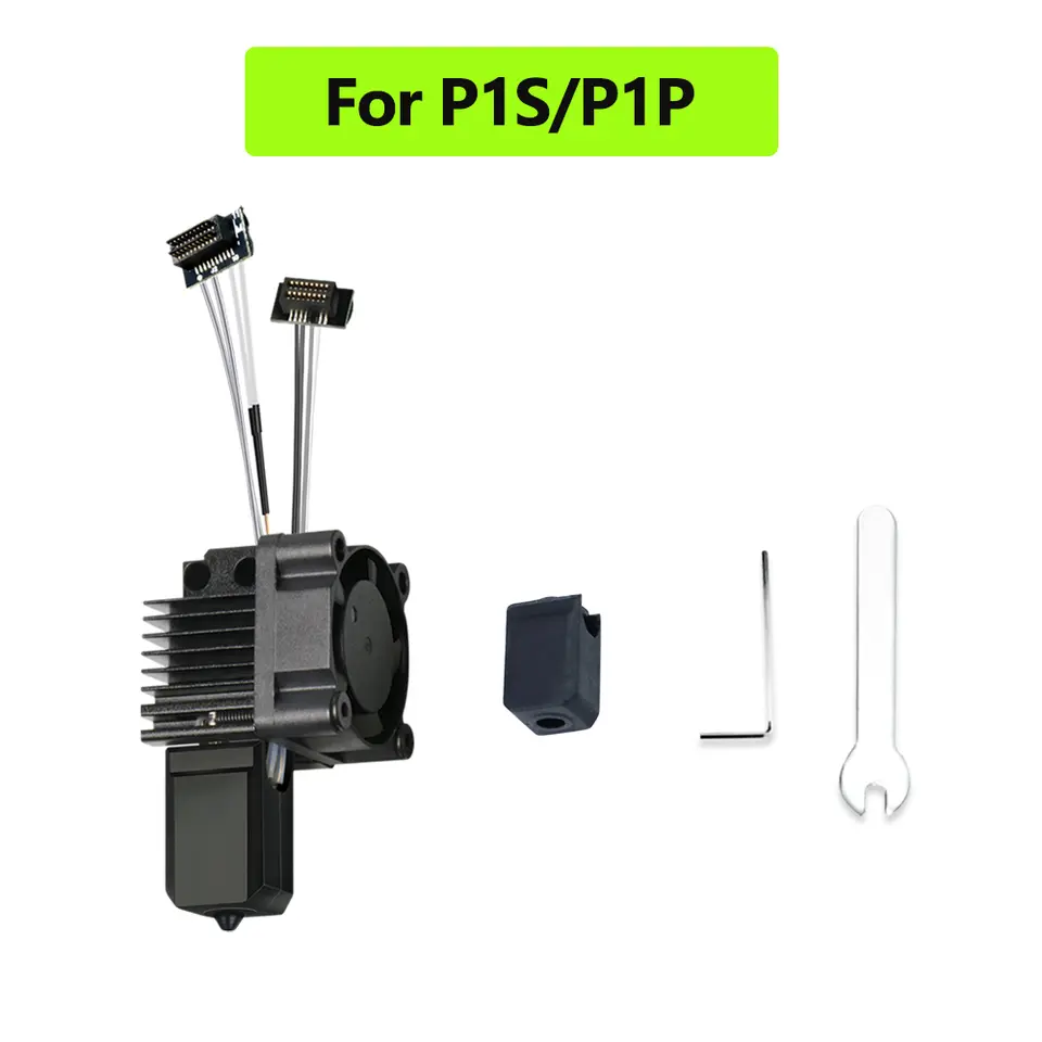 For Bambu Lab X1 X1C P1P P1S Hotend With Fan V2.0 Print Head Complete Hotend Upgrade Hot End P1s Accessories 3D Printing Parts image 7