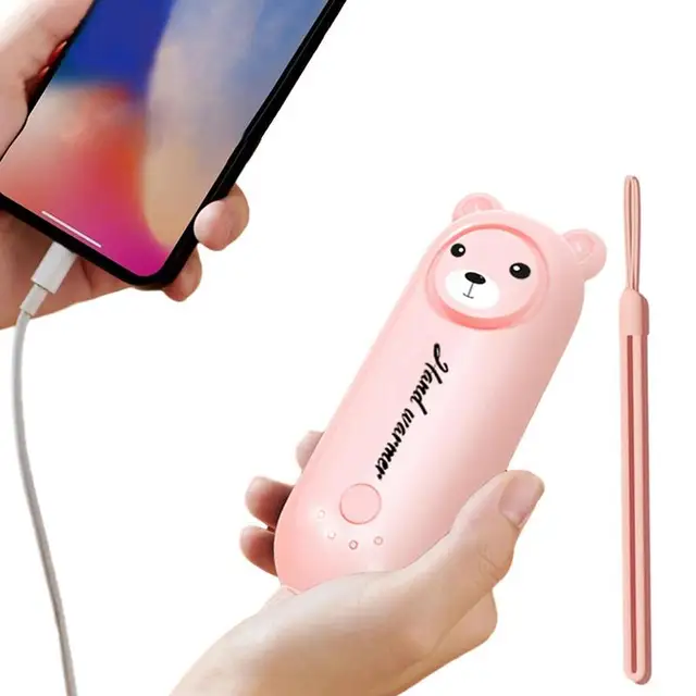 핸드 워머 보조배터리, 동물 모양, 따뜻함