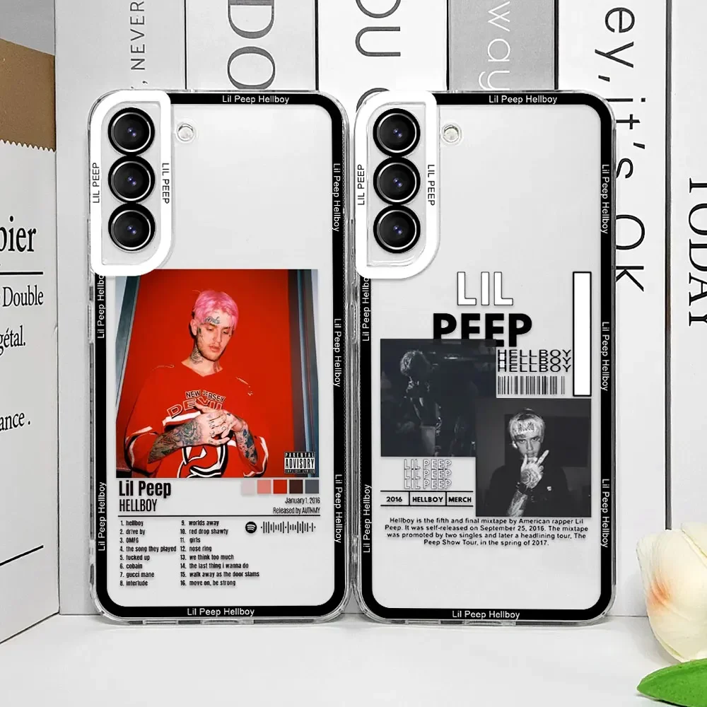 Lil Peep Hellboy Love Clear Soft Phone Case