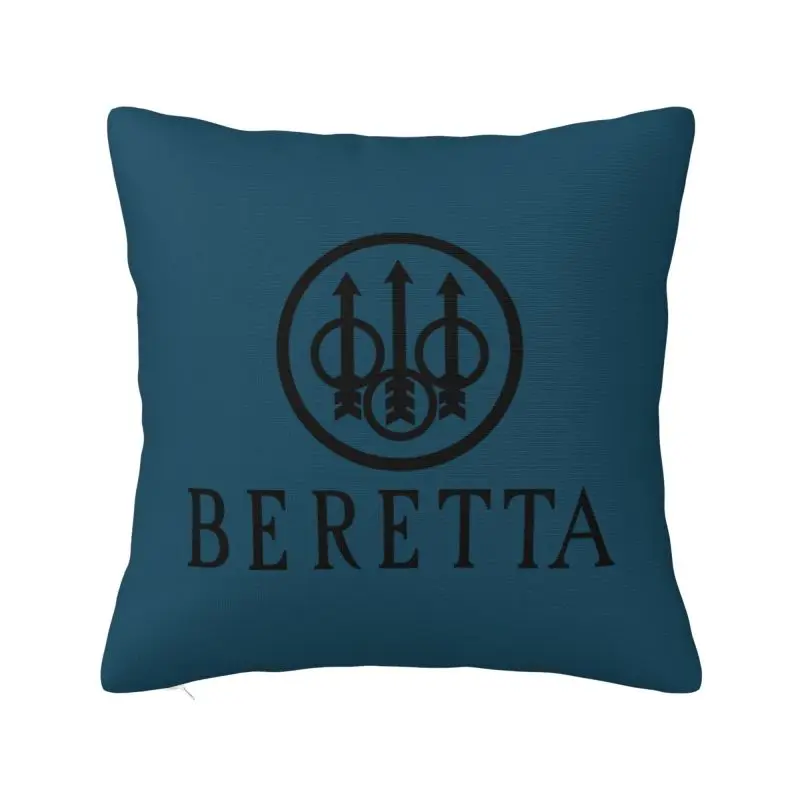 

Beretta Pillow Case 40x40cm Bedroom Decoration Cute Military Gun Gift Outdoor Cushions Square Pillowcase