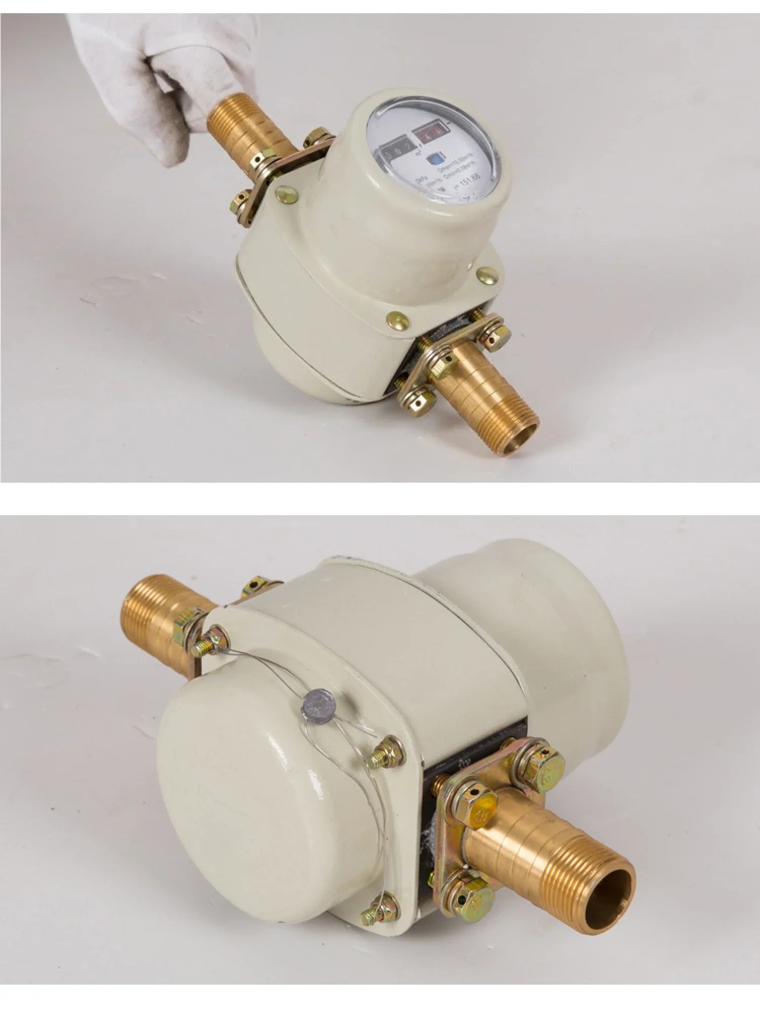 High Precision Roots Gas Flow Meter Mechanical Natural Gas Oxygen Biogas LPG Flo