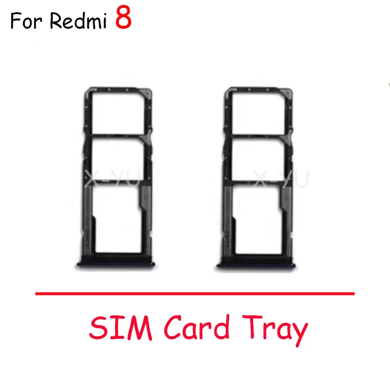 

For Xiaomi Redmi 8 8A SIM Card Tray Holder Slot Adapter Replacement Repair Parts