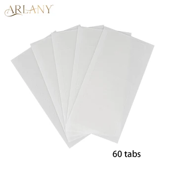 60 Tabs Hair Extension Tape Adhesive Single Sided Seamless Replacement Tape Wiging Salon Accessories