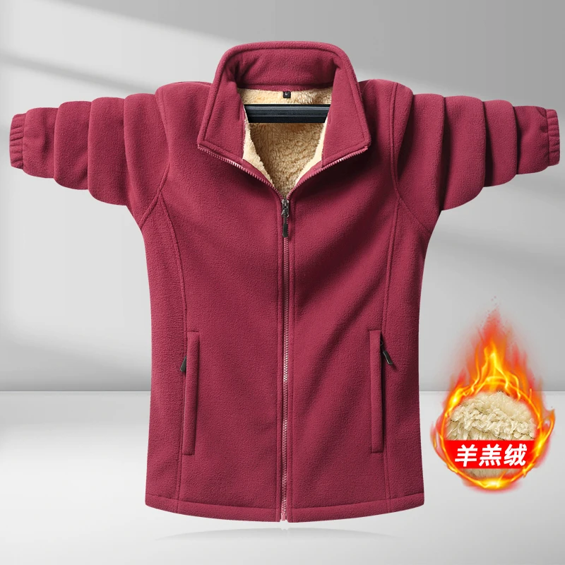 US SWAT Mens Tactical Outdoor Polar Fleece Jacket Hunting Clothes Warm Zipper Pullover Man Windproof Coat Thermal Hiking Sweater