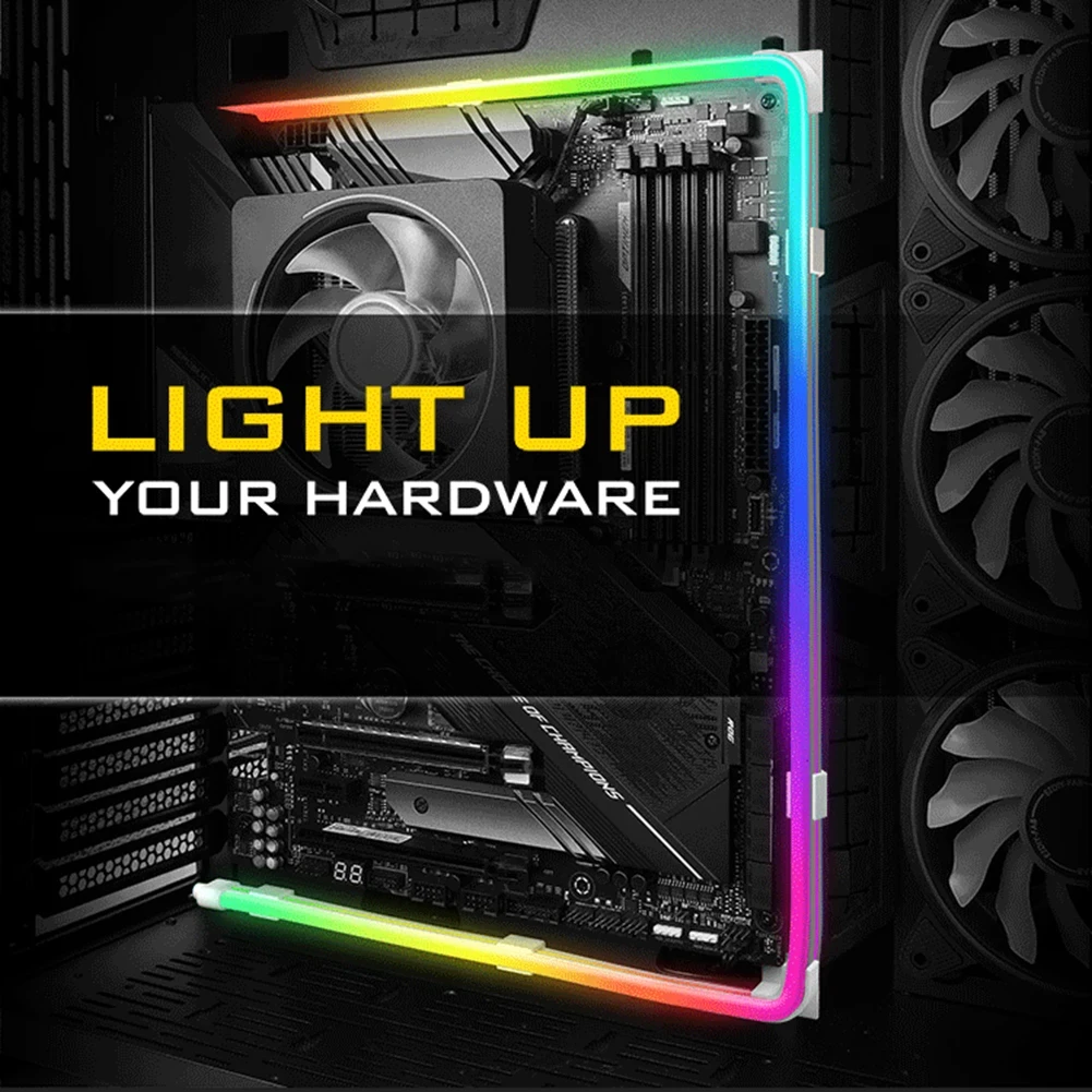 PC ̽ κ ARGB LED Ʈ Ʈ,  LED  Ʈ, ׿ ǻ  Ʈ , ARGB Aura SYNC, 5V, 3 