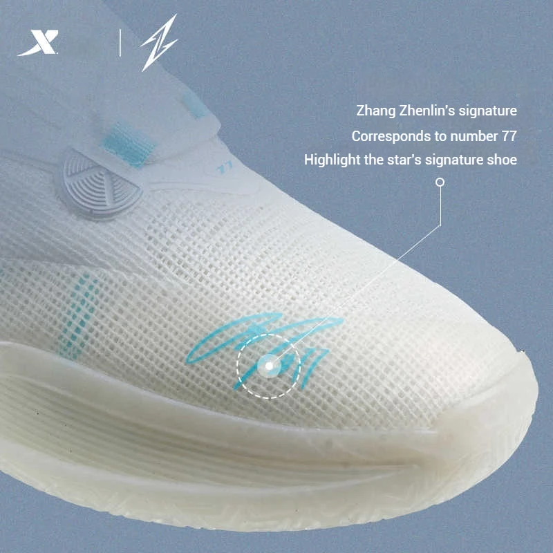 Xtep Zhang Zhenlin 1.0 Basketball Shoes For Men 2024 Summer Low