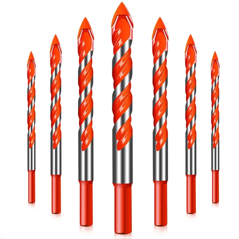 YIFINO 6MM Triangle Drill High Hardness Hole Opener Special Triangle Drill For Ceramic Tile Cement Concrete Wall Dril