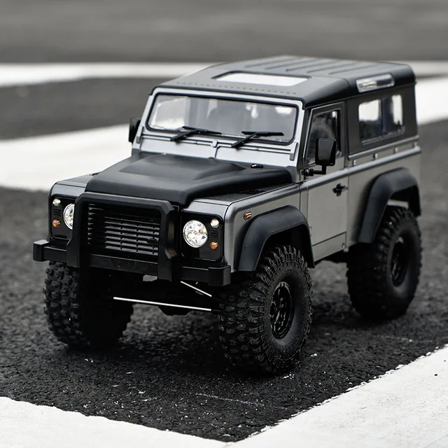 Mn999 Rc Car Four-Wheel Drive Off-Road Climbing Modified Alloy 1:10 Land Rover Defender High And Low Gear Full Scale Model Toy 5