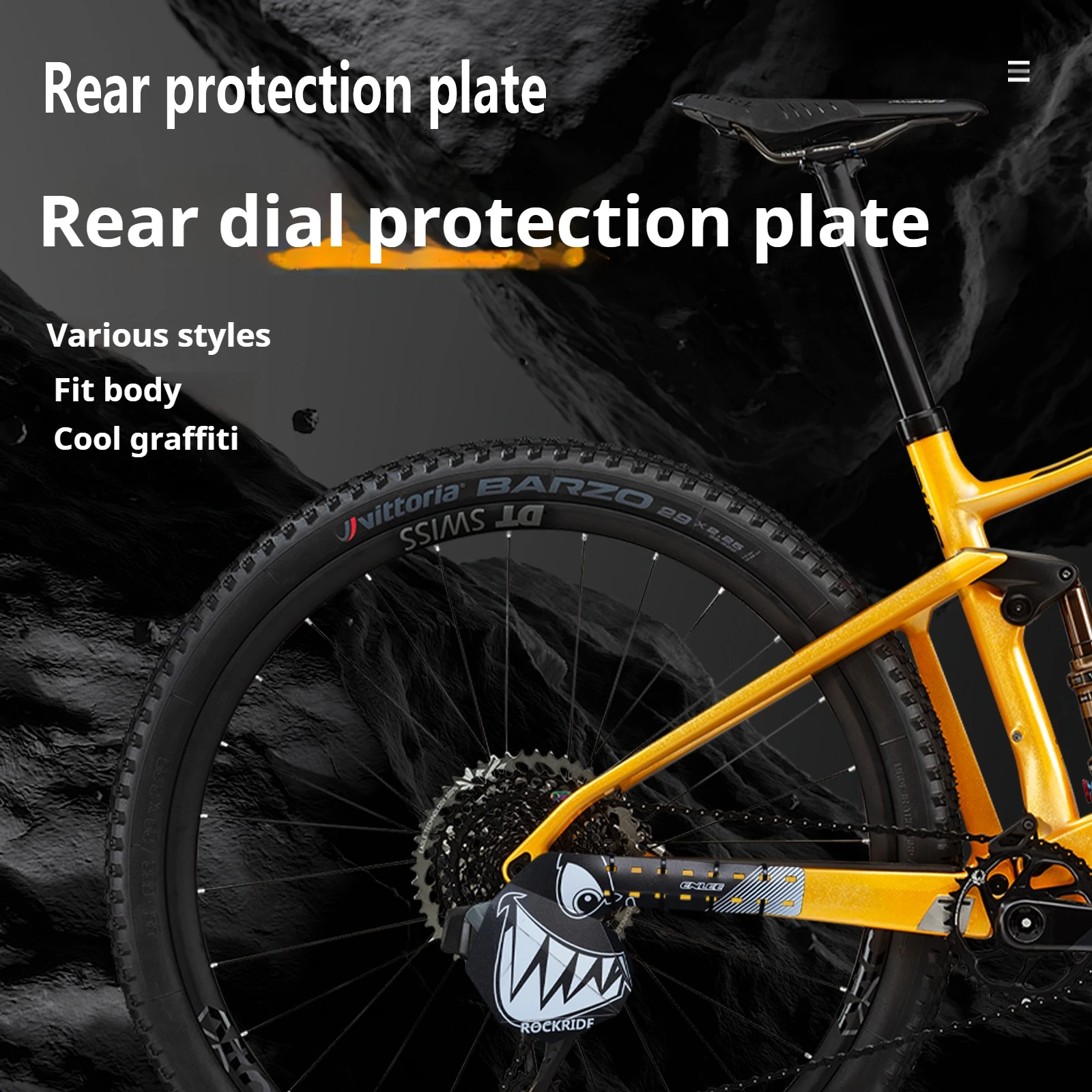 Bicycle Fender ENLEE Bike Hard Shell Fender Bicycle PP5 Rear Tire Wheel Mudguard MTB Bicycle Mud Guard Fender Cycling Part Accessories