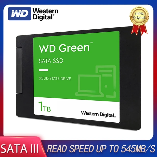 WD Green 240GB Internal PC SSD - SATA III 6 Gb/s, 2.5/7mm 