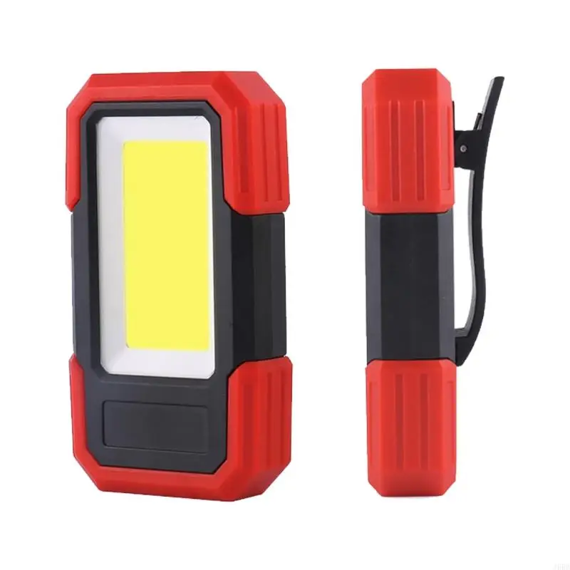 J6BB Work Lamp LED Base Battery Operated COB Flashlamp Multipurpose