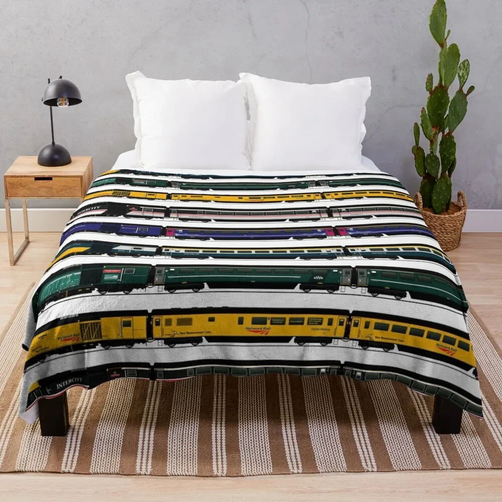 Classe 43 Intercity 125 Locomotive Coperta Da Tiro Letti Morbidi Coperte Mobili