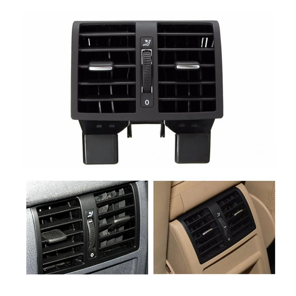 Car Air Conditioning Rear Air Vent Armrest Rear Vent Assembly for VW Touran 2003-2015 Caddy 2004-2015 Auto Accessories
