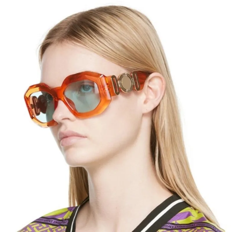 Luxus Marke Designer Vintage Übergroßen Quadratischen Sonnenbrille Frauen Männer Klassische Großen Rahmen Männliche Sonnenbrille Für Weibliche UV400