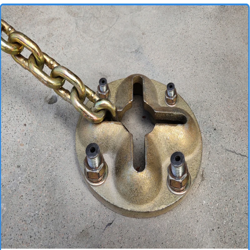 Auto Sheet Metal Tools Ground Anchor 5 Tons Maximum Bearing Capacity