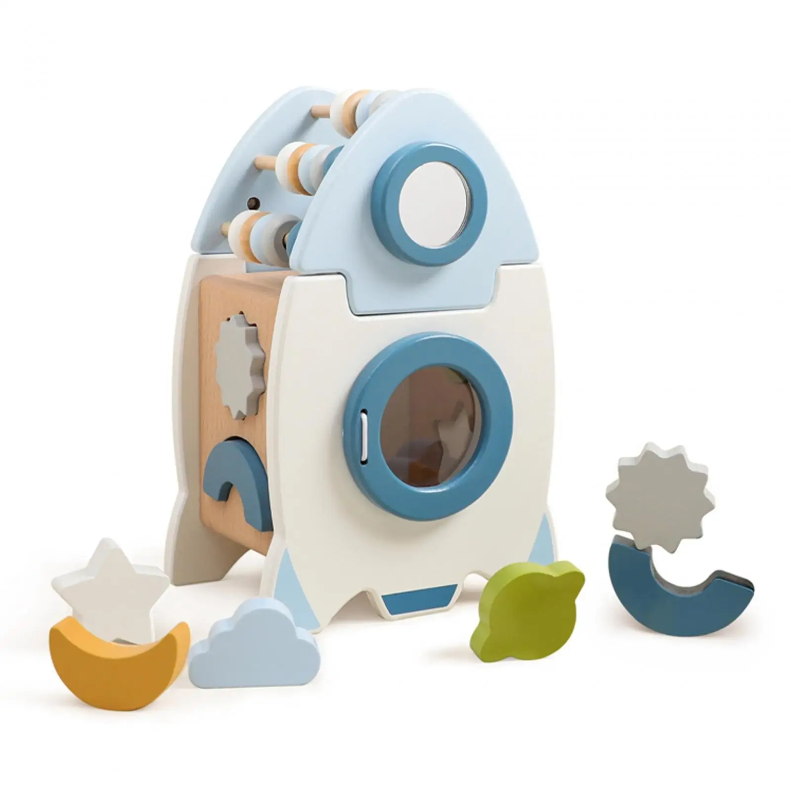 

Shape Sorter Toy Brain Teaser Puzzle Game Multi Function Cognitive Toy Puzzle Board Toys for Children Girls Kids Boys Preschool